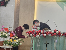 봉사부장 김복순권사임명